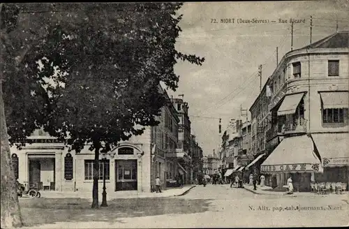 Ak Niort Deux Sèvres, Rue Ricard