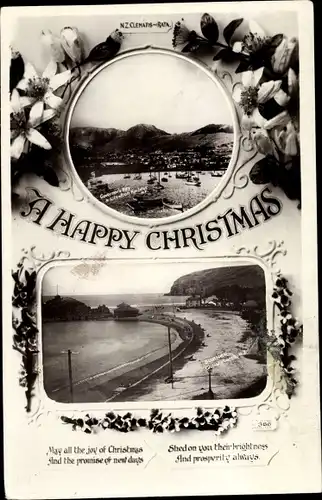 Ak Neuseeland, Governor's Bay, Littelton Harbour, Sumner, Christchurch, Frohe Weihnachten, Christmas