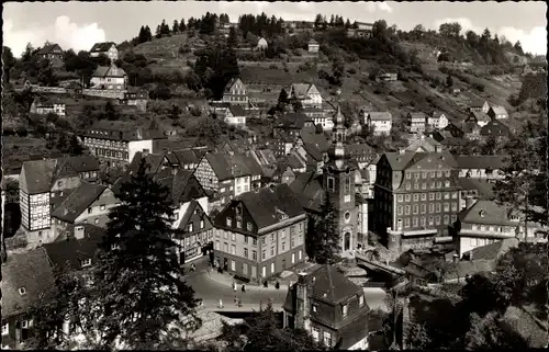 Ak Monschau Montjoie in der Eifel, Blick auf die Stadt