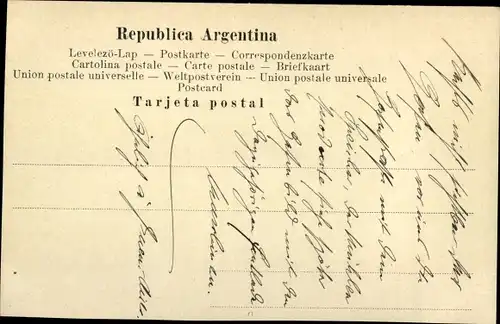 Ak Rosario de Santa Fé Argentinien, Muelles de Comas