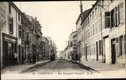 Ak Commercy Lothringen Meuse, Rue Raymond Poincaré