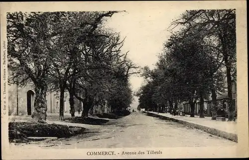Ak Commercy Lothringen Meuse, Avenue des Tilleuls