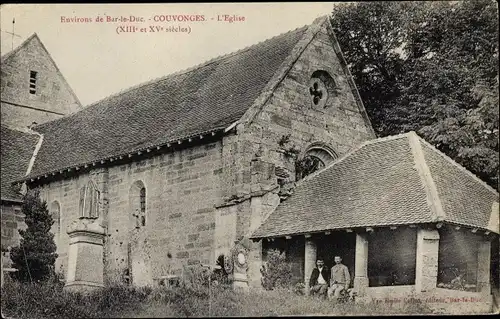 Ak Couvonges Meuse, Eglise