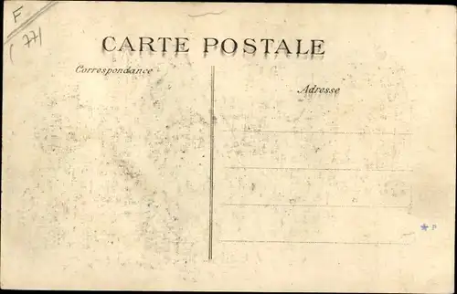 Ak Melun Seine et Marne, Le Rapid No. 2, Catastrophe 4.11.1913