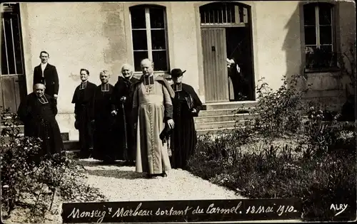 Ak Forges Seine et Marne, Monseigneur Marbeau