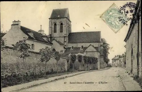 Ak Saint Ouen l’Aumône Val d’Oise, L'Eglise