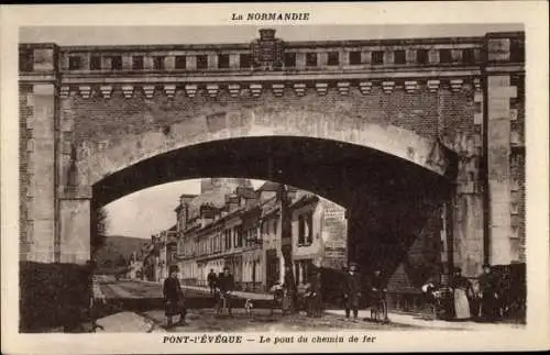 Ak Pont l Eveque Calvados, Pont du chemin de fer