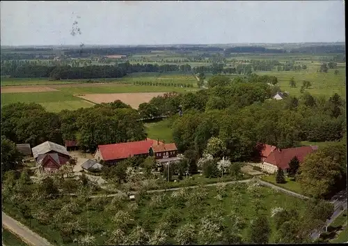 Ak Emmen Hollenstedt in Niedersachsen, Hotel, Restaurant und Kaffeegarten, Besitzer Thiele