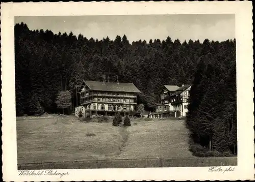 Ak Freudenstadt im Nordschwarzwald, Waldhotel Stockinger