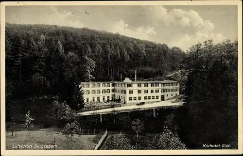 Ak Bad Bergzabern Rheinland Pfalz, Kurhotel Eich, Waldpartie