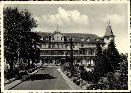 Ak Hahnenklee Bockswiese Goslar in Niedersachsen, Hotel Hahnenkleer Hof von H. Knüppel