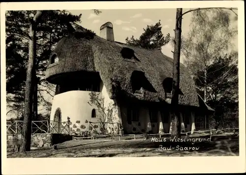 Foto Ak Bad Saarow Pieskow Brandenburg, Haus Wiesengrund