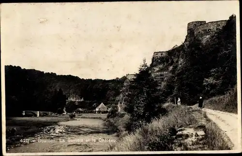 Ak Bouillon Wallonien Luxemburg, La Semois et le Chateau