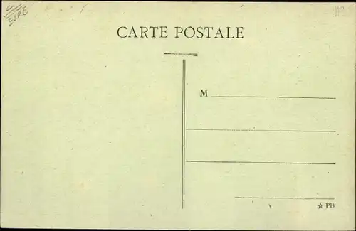 Ak Louviers Eure, Lavoir sur l'Eure
