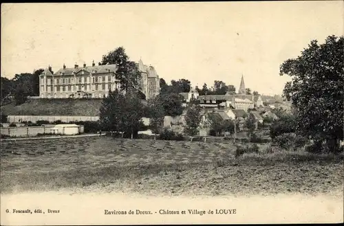 Ak Louye Eure, Chateau et village