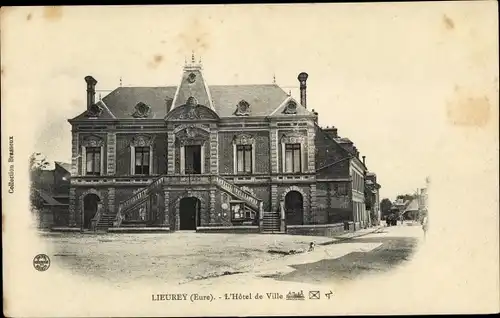 Ak Lieurey Eure, L'Hotel de Ville