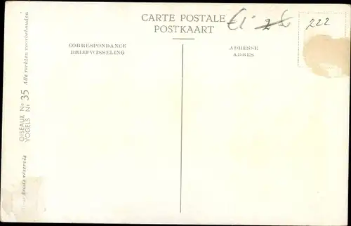 Künstler Ak Dupond, Hub., Sylvia borin, Gartengrasmücke