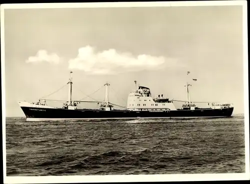 Ak Dampfer MS Transatlantic, MS Transpacific, Poseidon Linien Hamburg