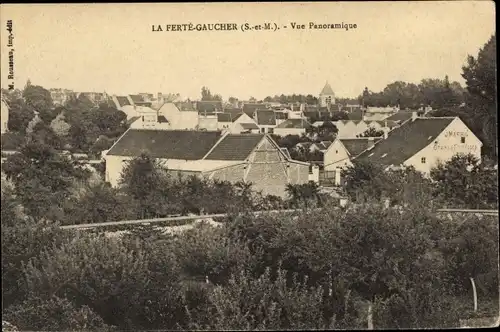 Ak La Ferté Gaucher Seine et Marne, vue panoramique