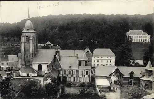 Ak Pas de Calais, village, eglise
