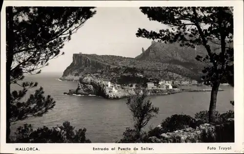 Ak Soller Mallorca Balearische Inseln, Entrada al Puerto de Soller