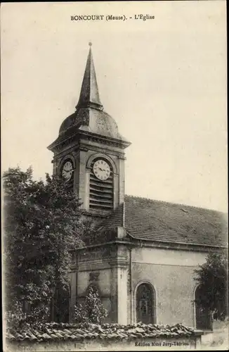 Ak Boncourt sur Meuse Meuse, Eglise