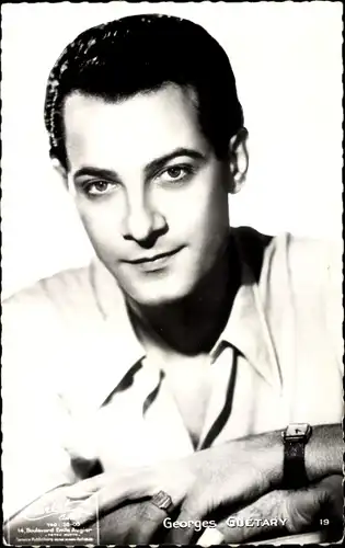 Ak Schauspieler Georges Guétary, Portrait