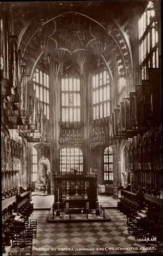 Ak London City England, Westminster Abbey, Henry VII Chapel