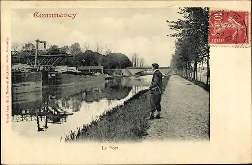 Ak Commercy Lothringen Meuse, Le Port