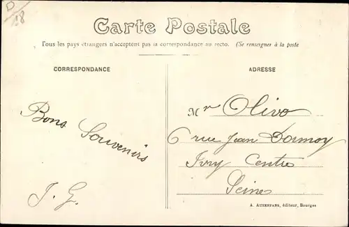 Ak Bengy sur Craon Cher, Vue générale