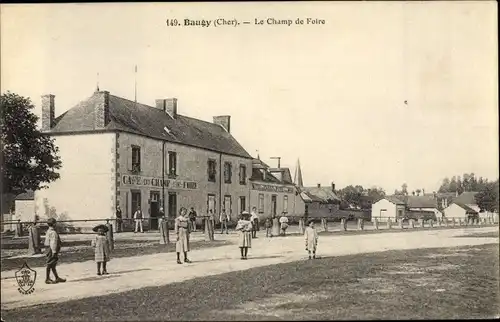 Ak Baugy Cher, Champ de Foire