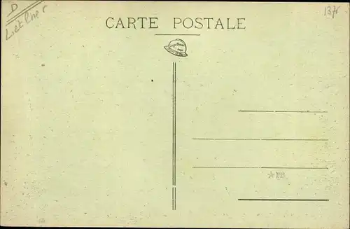 Ak Pont Levoy Loir et Cher, La Charmoise, Ancienne ferme ecole