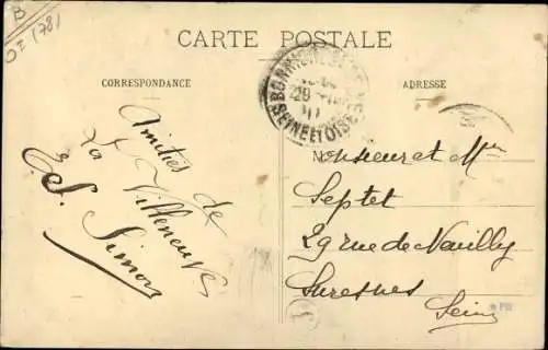 Ak Bonnières-sur-Seine Yvelines, L'Aventure