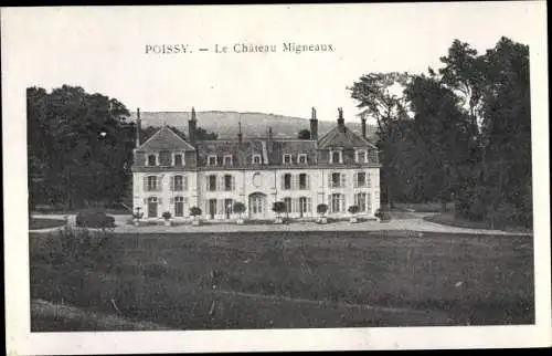 Ak Poissy Yvelines, Le Chateau Migneaux