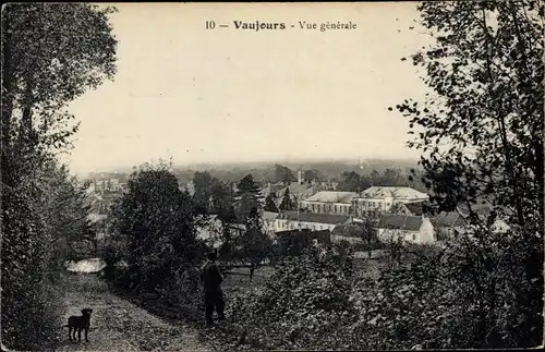 Ak Vaujours Seine Saint Denis, Vue generale
