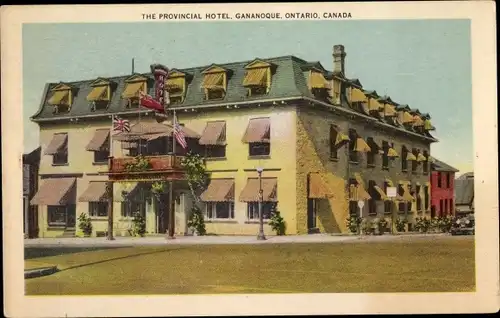 Ak Gananoque Ontario Kanada, Provincial Hotel