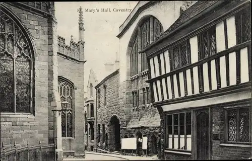 Ak Coventry West Midlands England, Marys Hall