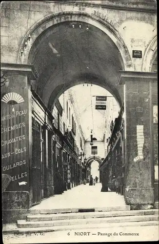 Ak Niort Deux Sèvres, Passage du Commerce