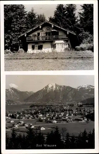 Foto Ak Bad Wiessee in Oberbayern, Panorama, Gasthaus