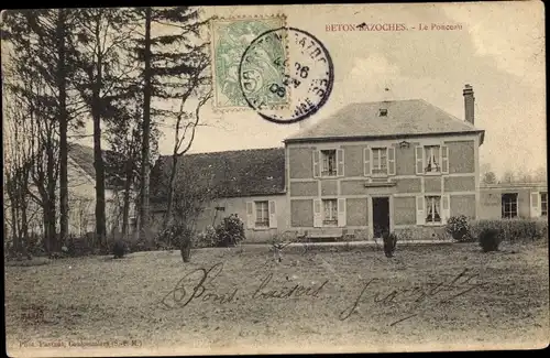 Ak Beton Bazoches Seine et Marne, Le Ponceau, vue générale