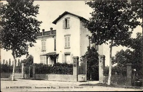 Ak Lamotte Beuvron Loir et Cher, Sanatorium des Pins, Habitatition du Directeur