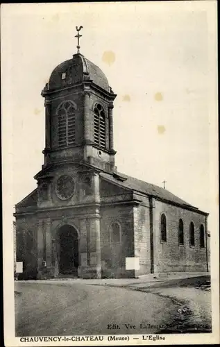 Ak Chauvency le Chateau Meuse, Eglise