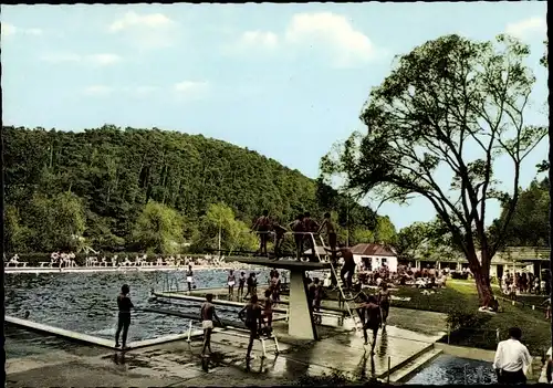 Ak Nastätten im Taunus, Schwimmbad