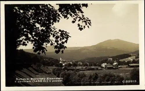 Ak Bayerisch Eisenstein in Niederbayern, Bavorsky Eisenstein, Javor, Sumava