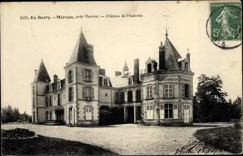 Ak Mereau Cher, Chateau de Madrolle