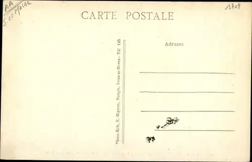 Ak La Ferté Gaucher Seine et Marne, un coin du grand morin, le Pont, barrage