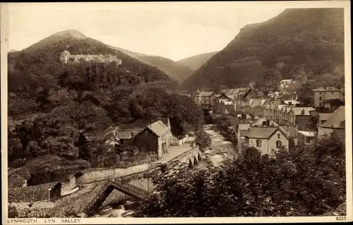 Ak Lynmouth Devon, Lyn Valley