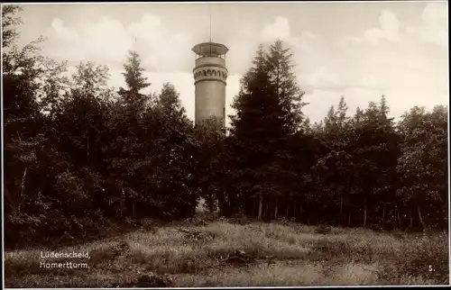 Ak Lüdenscheid im Märkischen Kreis, Homertturm