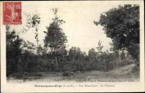 Ak Morsang sur Orge, Parc Beausejour, La Clairiere