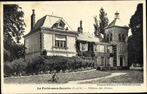 Ak La Ferté sous Jouarre Seine et Marne, Château des Abîmes